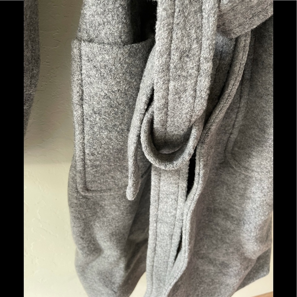 NWT J.crew belted wool coat - Picture 6 of 8
